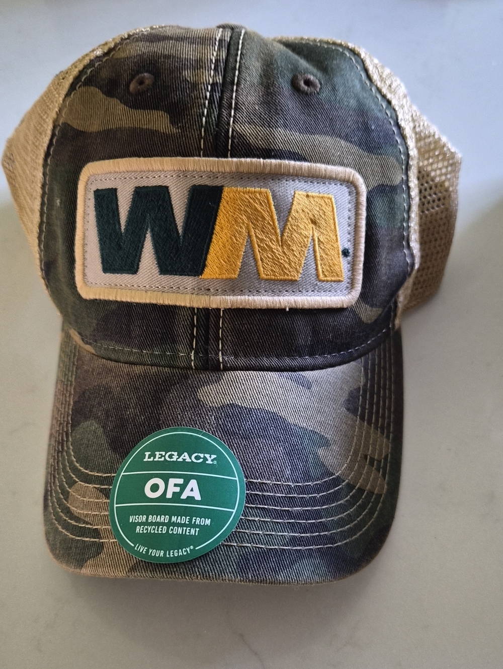 WM Patch Camo Trucker Hat